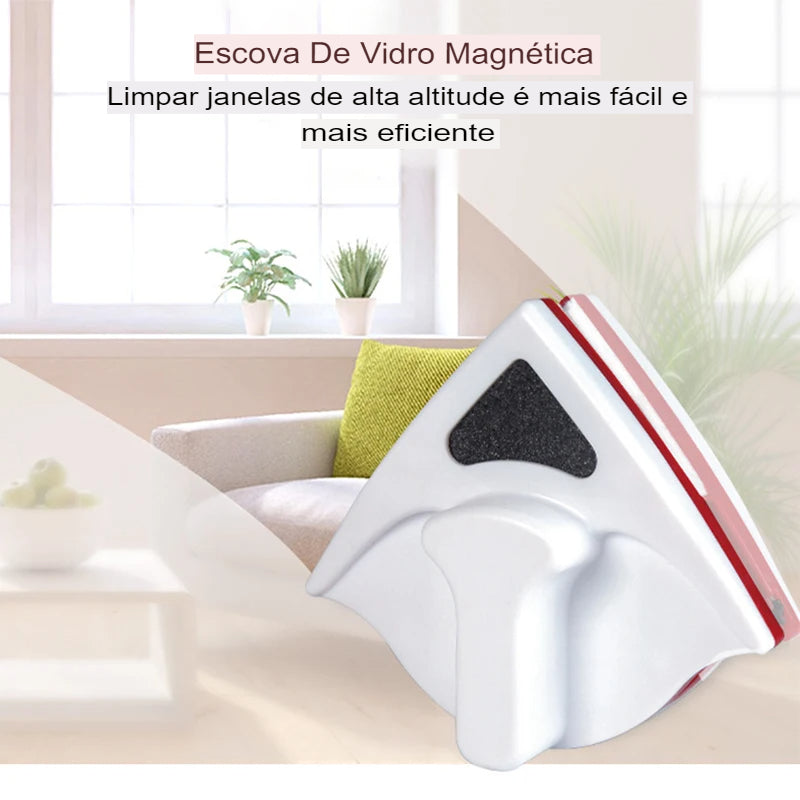Limpador de Vidros Magnético Dupla face EasyGlass