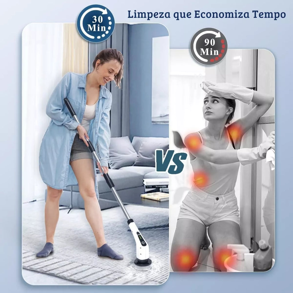 Escova Eletrica Ajustável Easy Clean