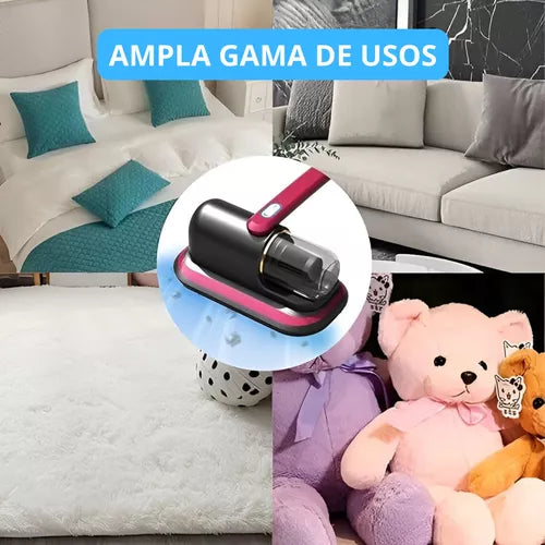 AspiradorWillMax - Elimina Ácaros, Bactérias e Fungos com Tecnologia de Esterilização Avançada!